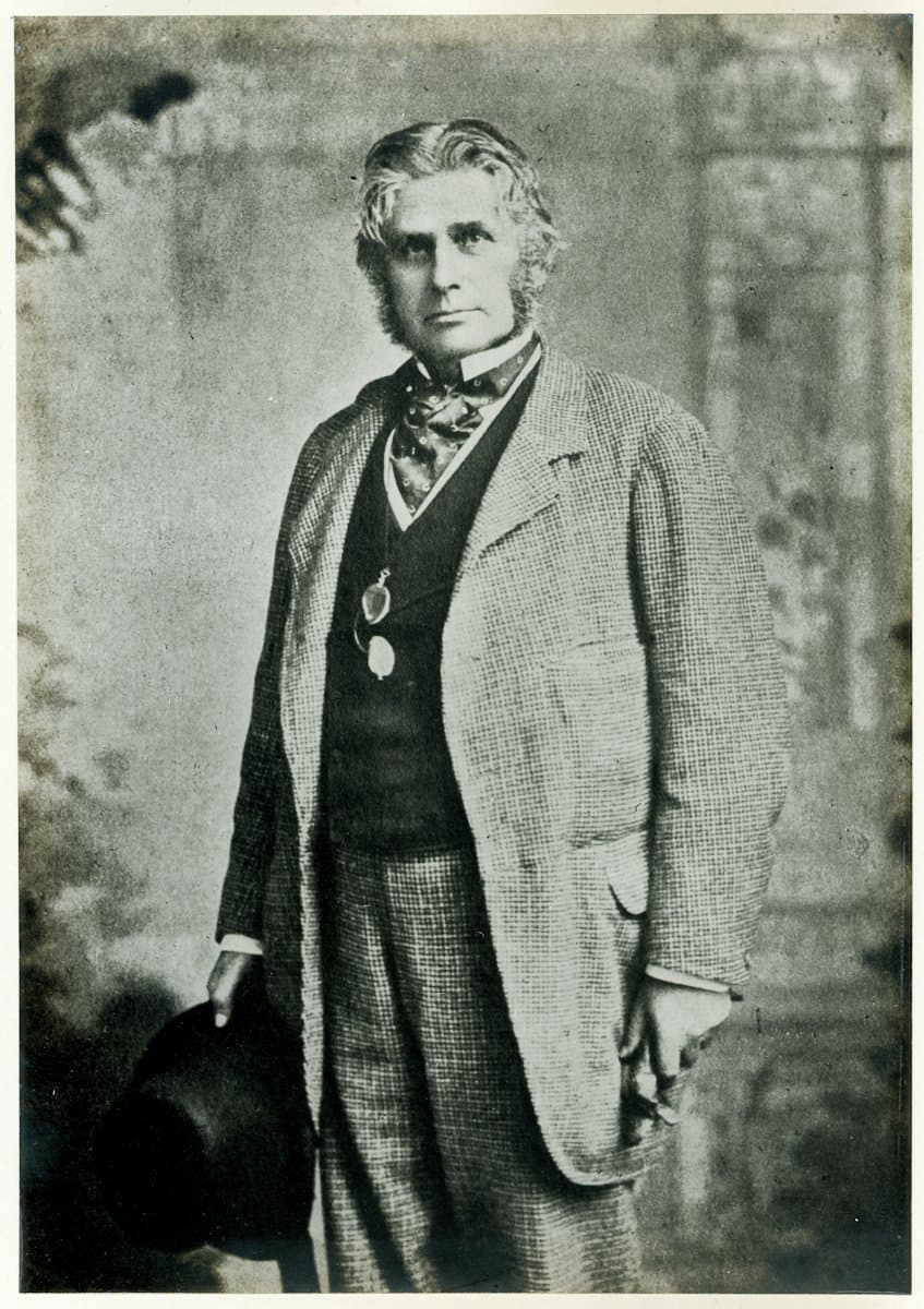 Cartes-de-visite photograph of Augustus Pitt-Rivers